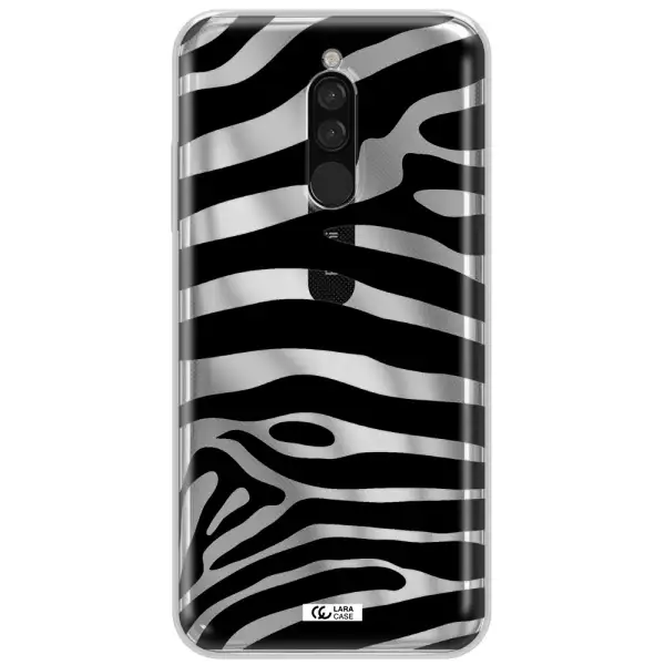 Zebra Xiaomi Redmi 8 Clear Tpu Case