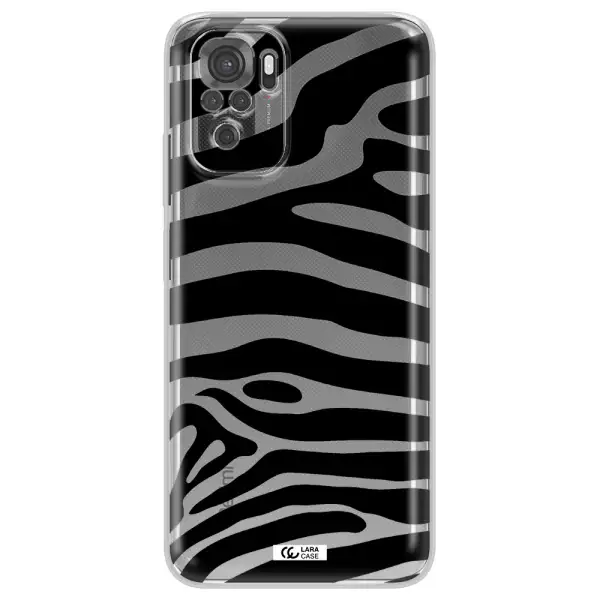 Zebra Xiaomi Redmi Note 10S Clear Tpu Case