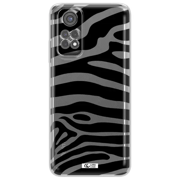 Zebra Xiaomi Redmi Note 11S Clear Tpu Case
