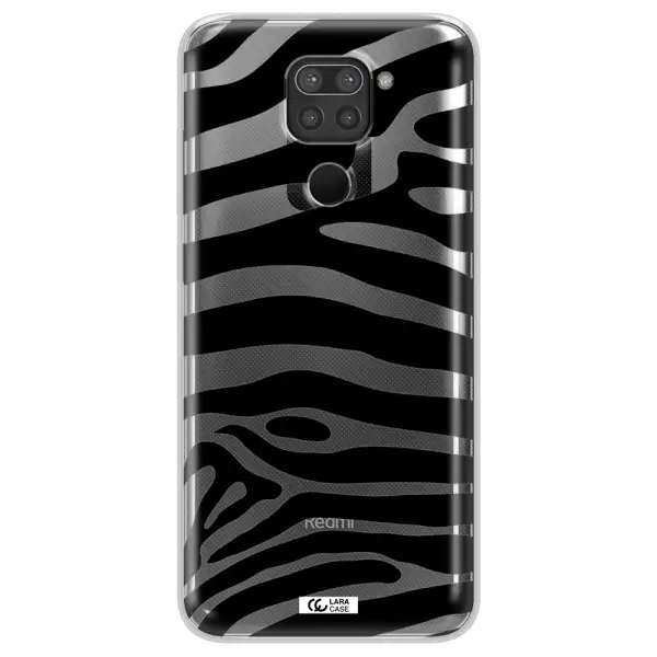 Zebra Xiaomi Redmi Note 9 Clear TPU Case