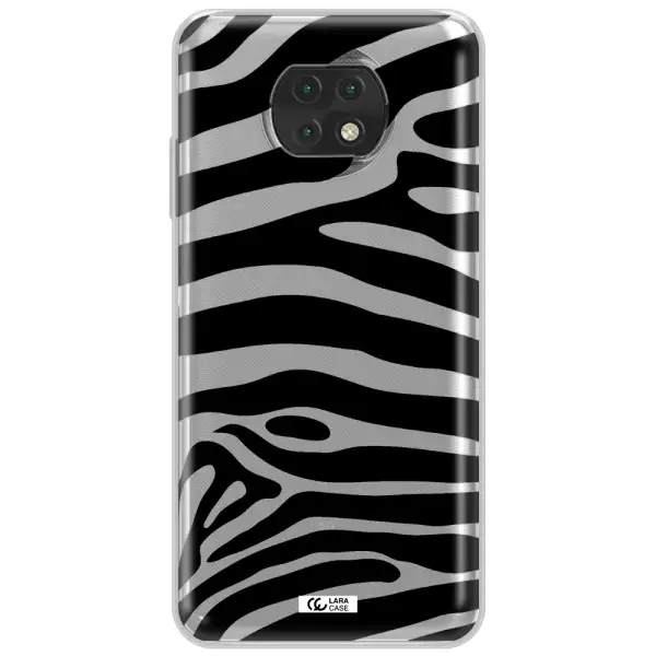 Zebra Xiaomi Redmi Note 9T Clear Tpu Case