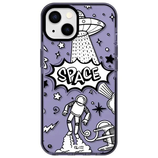 Space Poster Apple iPhone 13 impact Lilac Case