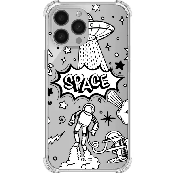 Space Poster Apple iPhone 13 Pro Clear PC Case