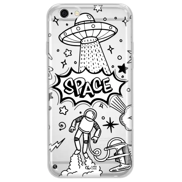 Space Poster Apple iPhone 6 Clear TPU Case