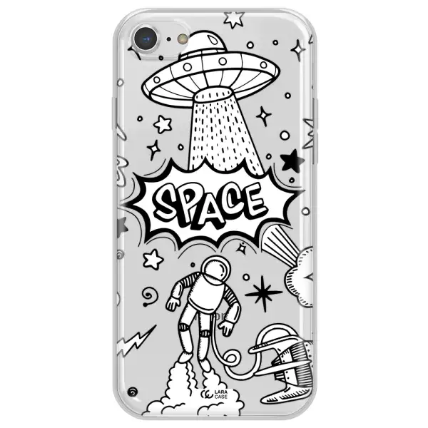Space Poster Apple iPhone 7 Clear TPU Case