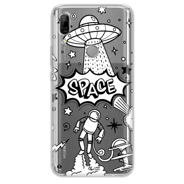 Space Poster Huawei P Smart Z Clear TPU Case