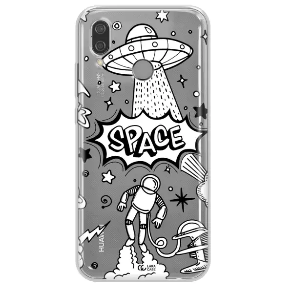 Space Poster Huawei P20 Lite Clear TPU Case
