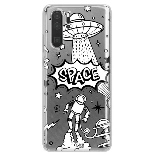 Space Poster Huawei P30 Pro Clear TPU Case