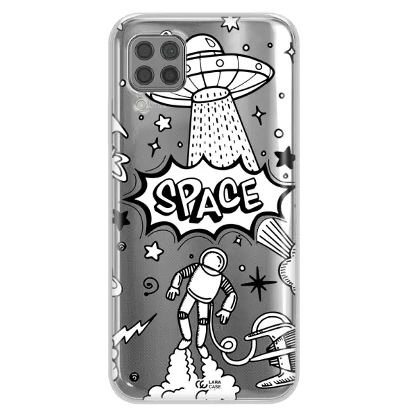 Space Poster Huawei P40 Lite Clear TPU Case
