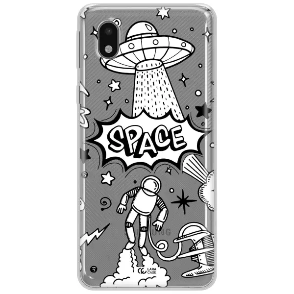 Space Poster Samsung A01 Core Clear Tpu Case