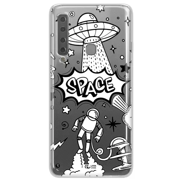 Space Poster Samsung A9 2018 Clear TPU Case