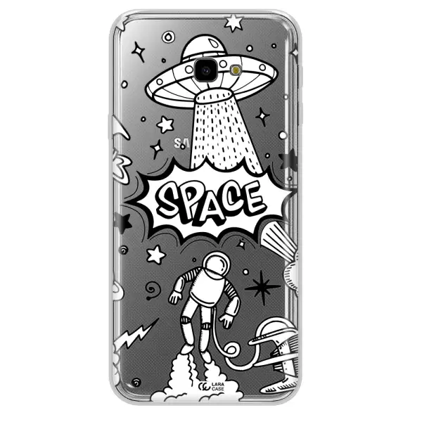 Space Poster Samsung J4 Plus Clear TPU Case
