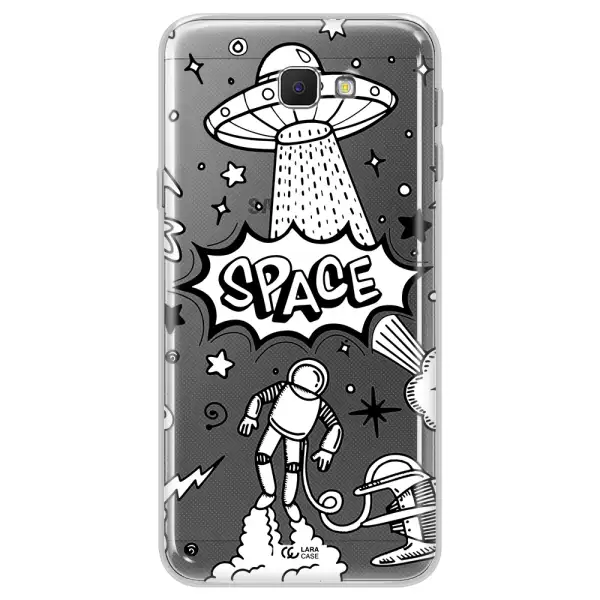 Space Poster Samsung J5 Prime Clear TPU Case