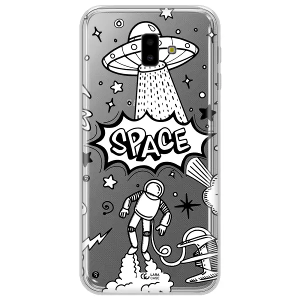 Space Poster Samsung J6 Plus Clear TPU Case