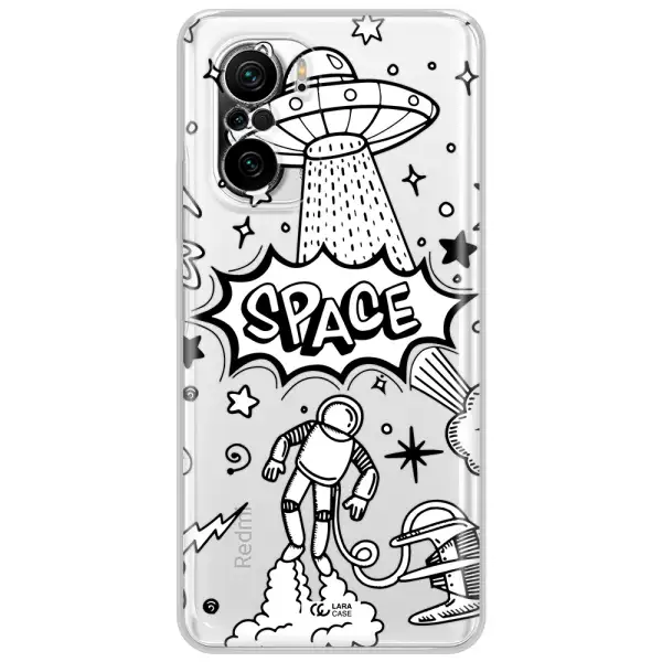 Space Poster Xiaomi Poco F3 Clear Tpu Case