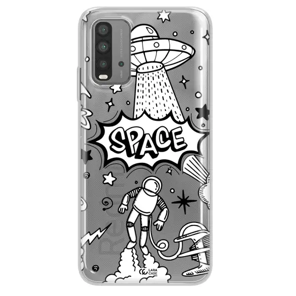 Space Poster Xiaomi Redmi 9T Clear TPU Case