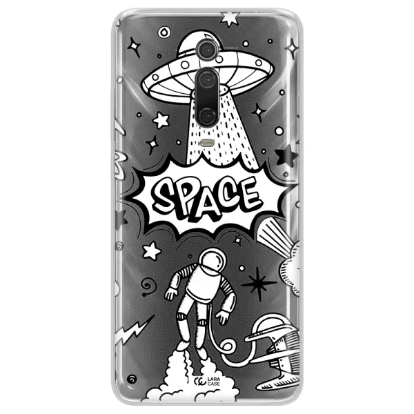 Space Poster Xiaomi Redmi K20 Clear Tpu Case