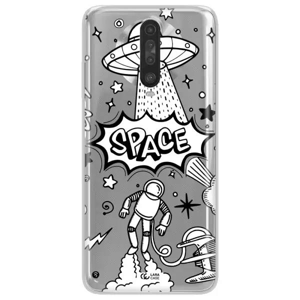 Space Poster Xiaomi Redmi K30 Clear TPU Case