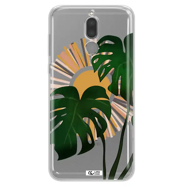 Monstera Leaf Huawei Mate 10 Lite Clear TPU Case