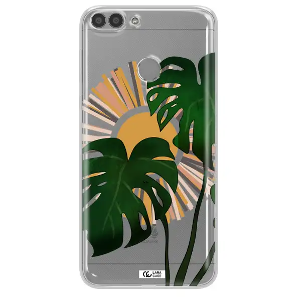 Monstera Leaf Huawei P Smart Clear TPU Case