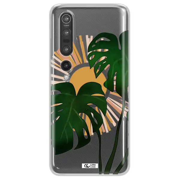 Monstera Leaf Xiaomi Mi 10 Pro Clear TPU Case