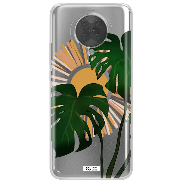 Monstera Leaf Xiaomi Poco F2 Pro Clear TPU Case
