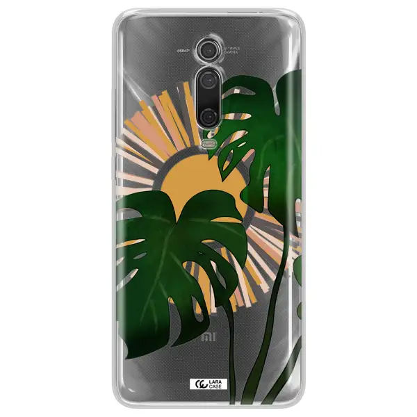 Monstera Leaf Xiaomi Redmi K20 Clear Tpu Case