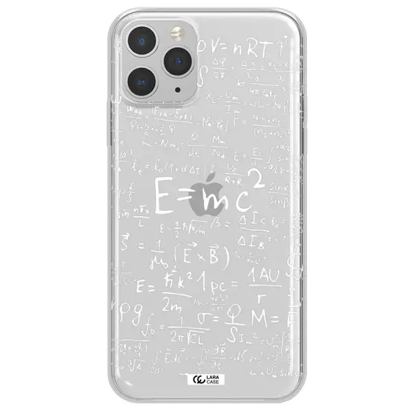 Physics Blackboard Apple iPhone 11 pro Clear TPU Case