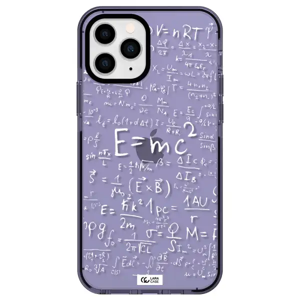 Physics Blackboard Apple iPhone 11 pro max impact Lilac Case