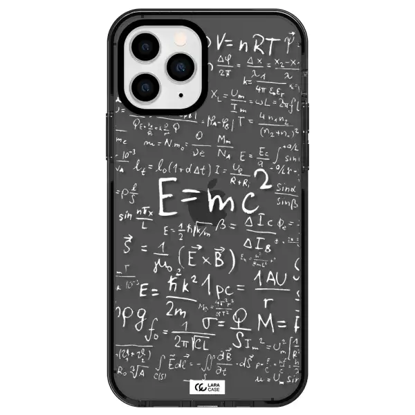 Physics Blackboard Apple iPhone 11 pro max impact Smoke Black Case