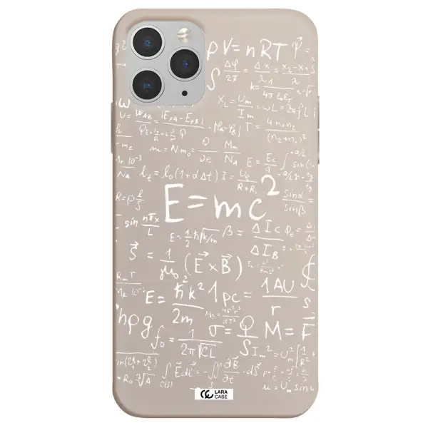 Physics Blackboard Apple iPhone 11 pro max Silicone Stone Case