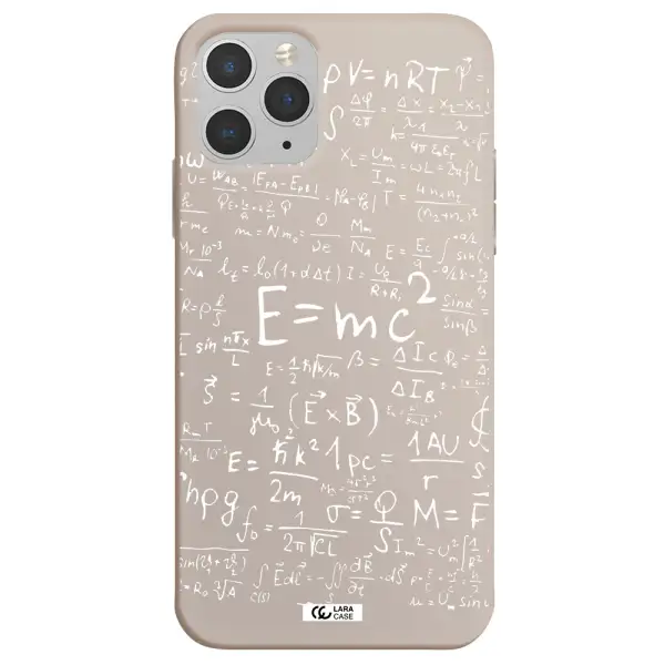 Physics Blackboard Apple iPhone 11 pro Silicone Stone Case