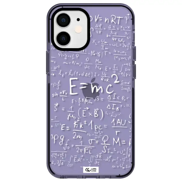 Physics Blackboard Apple iPhone 12 mini impact Lilac Case