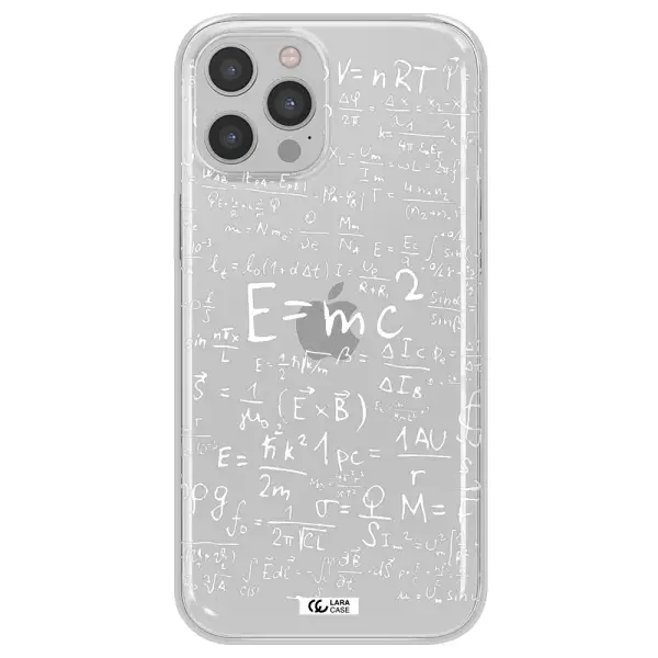 Physics Blackboard Apple iPhone 12 pro Clear TPU Case