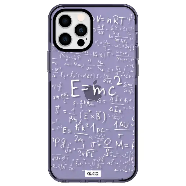 Physics Blackboard Apple iPhone 12 pro impact Lilac Case