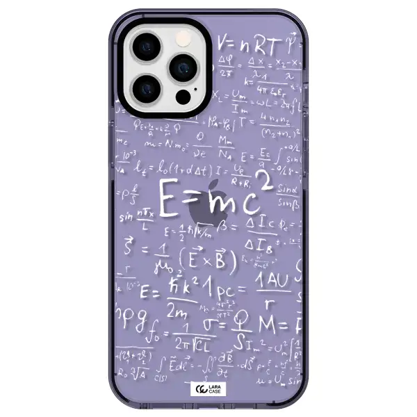 Physics Blackboard Apple iPhone 12 pro max impact Lilac Case