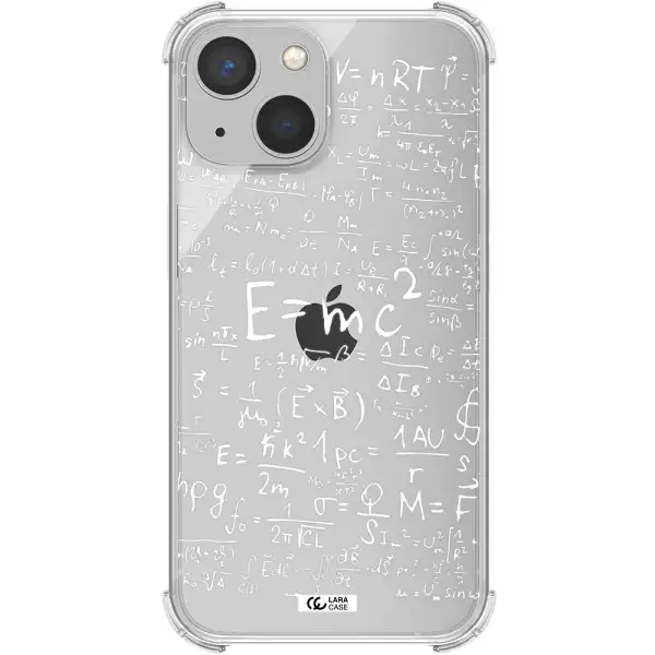 Physics Blackboard Apple iPhone 13 Clear PC Case