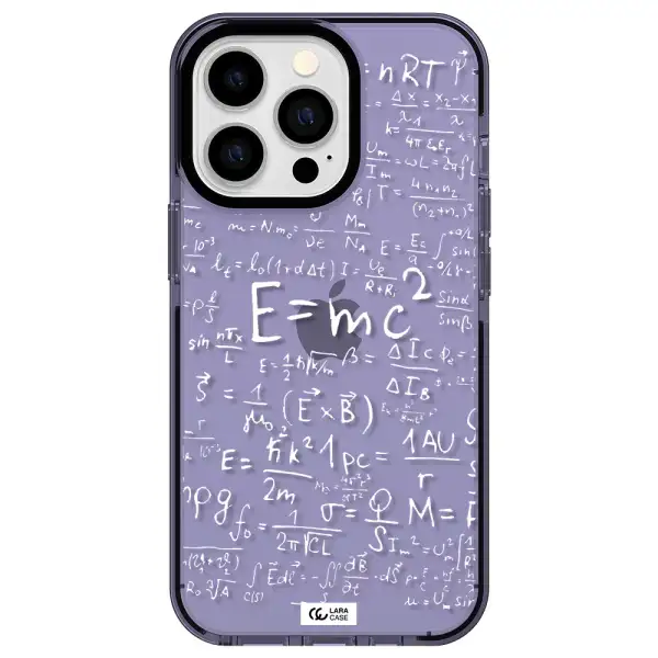 Physics Blackboard Apple iPhone 13 Pro impact Lilac Case