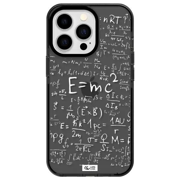 Physics Blackboard Apple iPhone 13 Pro impact Smoke Black Case