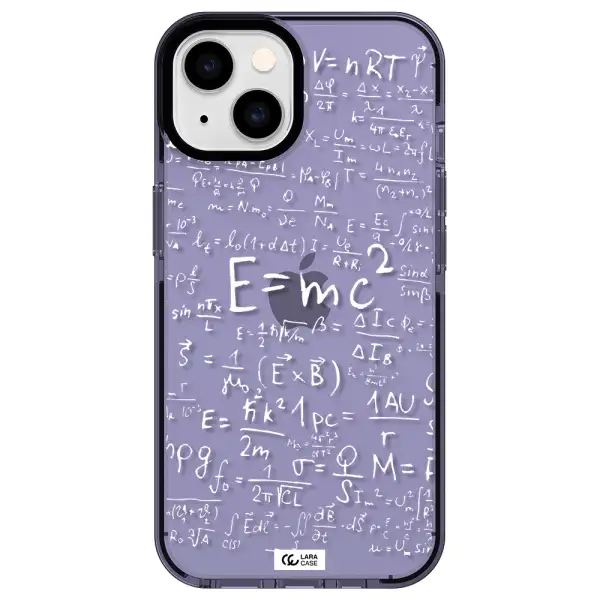 Physics Blackboard Apple iPhone 14 impact Lilac Case