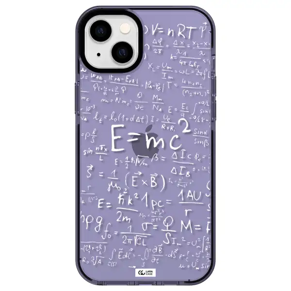 Physics Blackboard Apple iPhone 14 plus impact Lilac Case