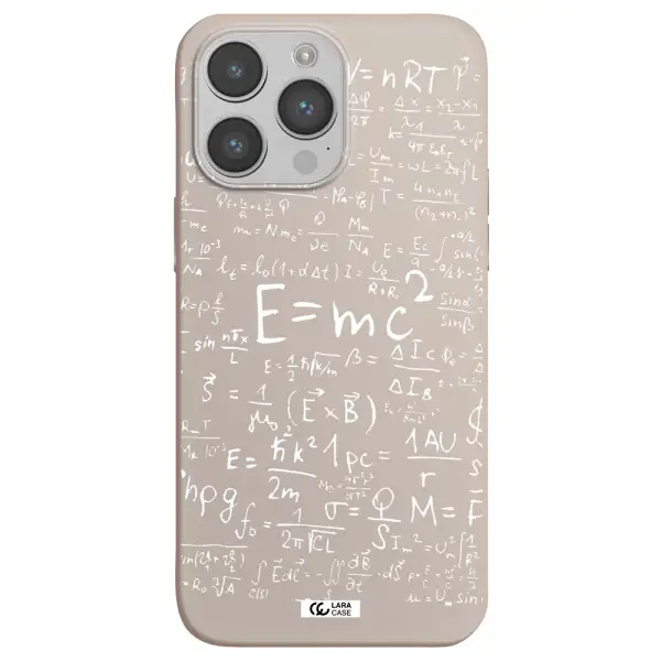 Physics Blackboard Apple iPhone 14 pro max Silicone Stone Case