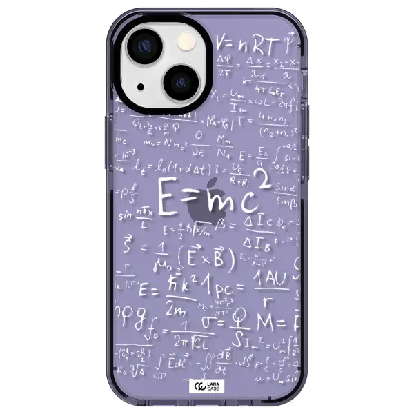 Physics Blackboard Apple iPhone 15 Plus impact Lilac Case