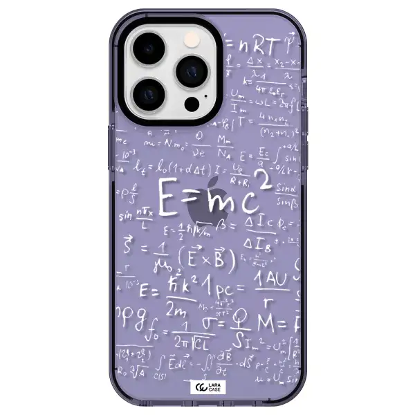 Physics Blackboard Apple iPhone 15 Pro impact Lilac Case