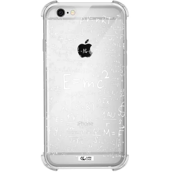 Physics Blackboard Apple iPhone 6 Clear PC Case