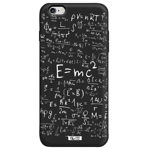 Physics Blackboard Apple iPhone 6 plus Silicone black Case