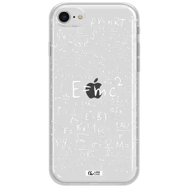 Physics Blackboard Apple Iphone Se 2020 Clear Tpu Case