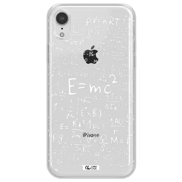 Physics Blackboard Apple iPhone XR Clear TPU Case