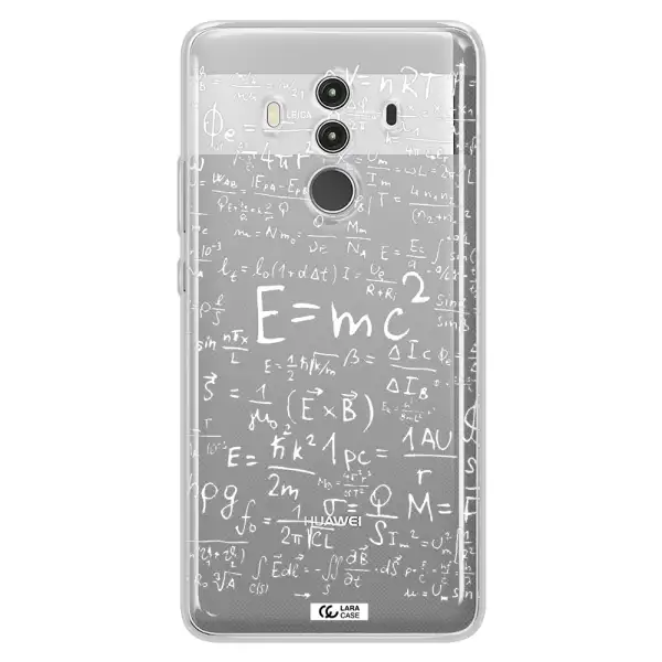 Physics Blackboard Huawei Mate 10 Clear TPU Case