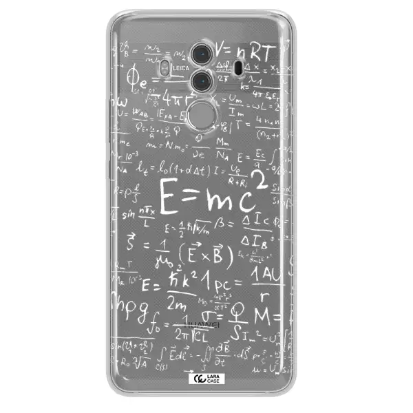 Physics Blackboard Huawei Mate 10 Pro Clear TPU Case